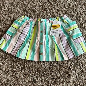 Carters striped skirt